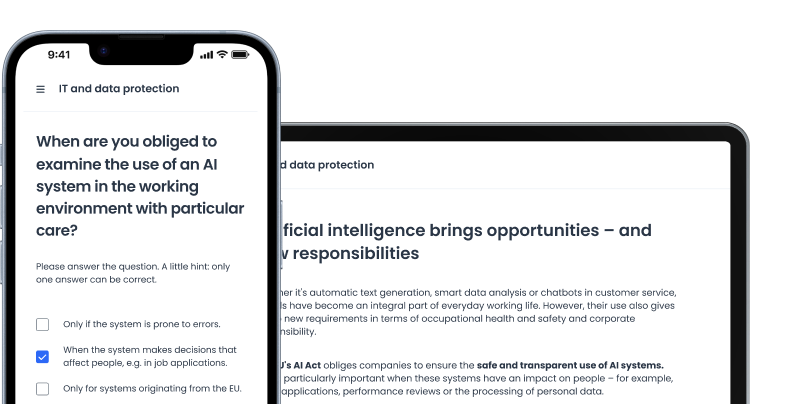AI is your standard – modern workflows are a given?